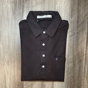 Criquet Black Casual Button Down Shirt